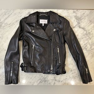 Leather Moto jacket BCBGeneration